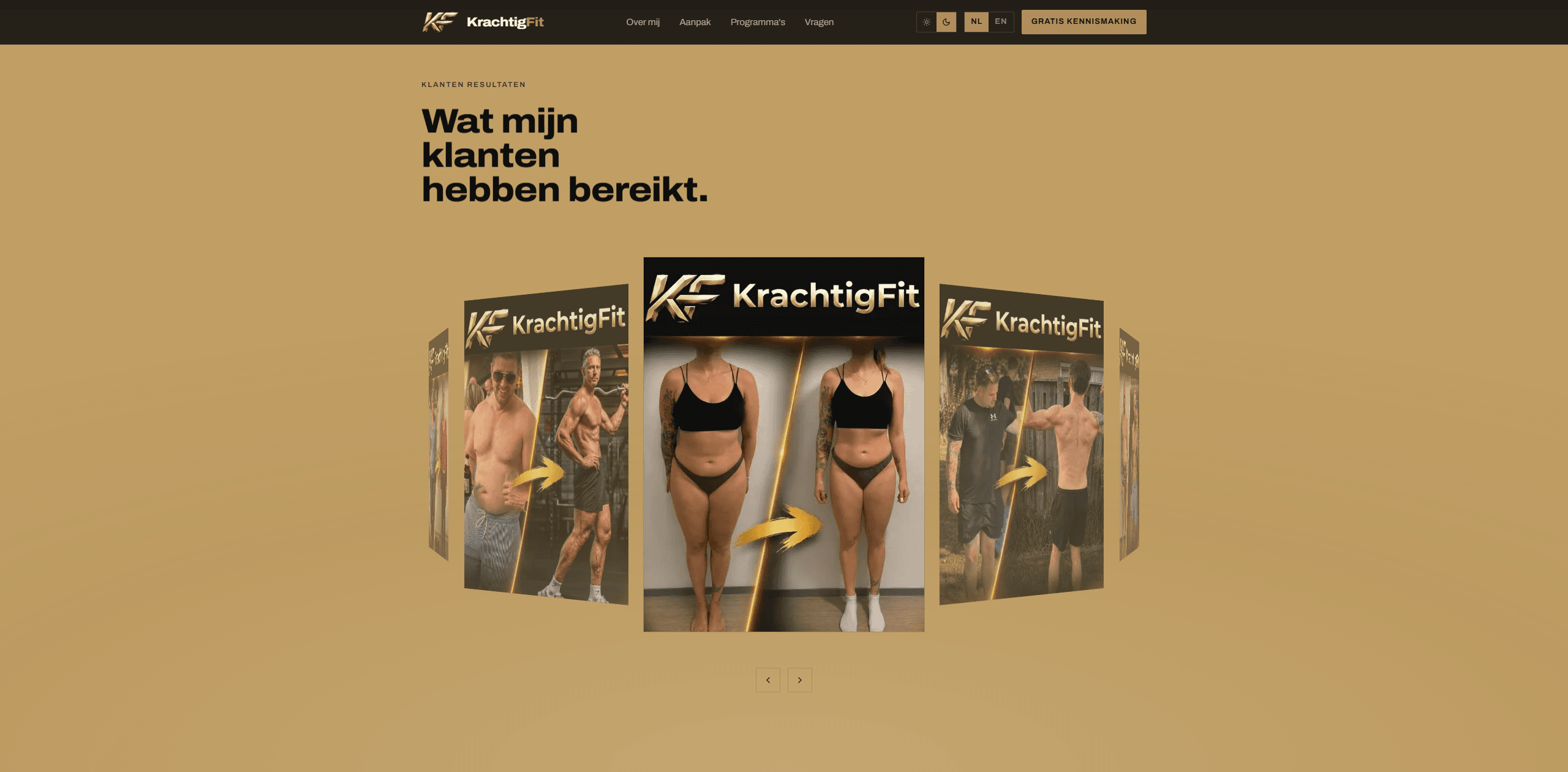 KrachtigFit — Klanten resultaten
